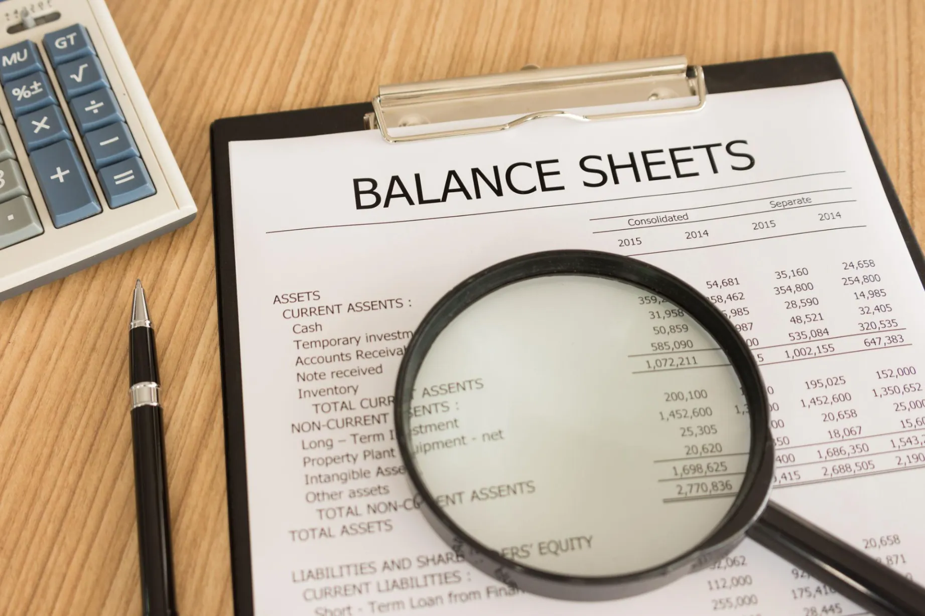 Balance sheet preparation services in Dubai UAE